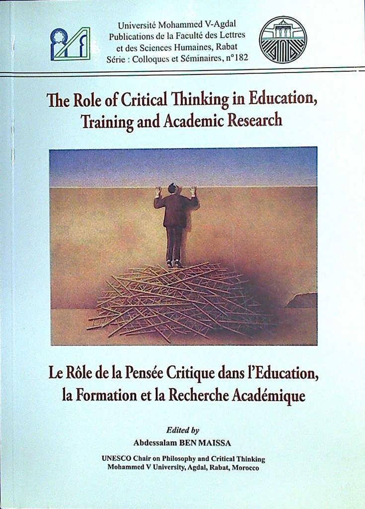 The Role of Critical Thinking in Education Training and Academic Research