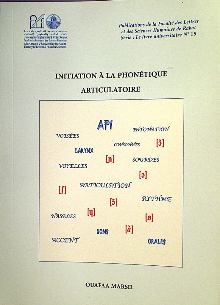 Initiation à la Phonétique Articulatoire
